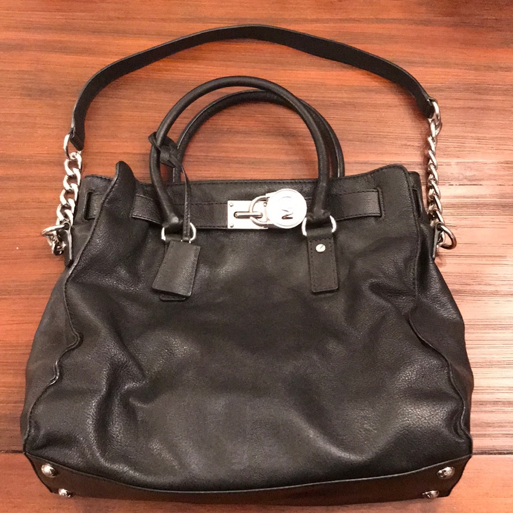 Black Michael Kors hobo bag
